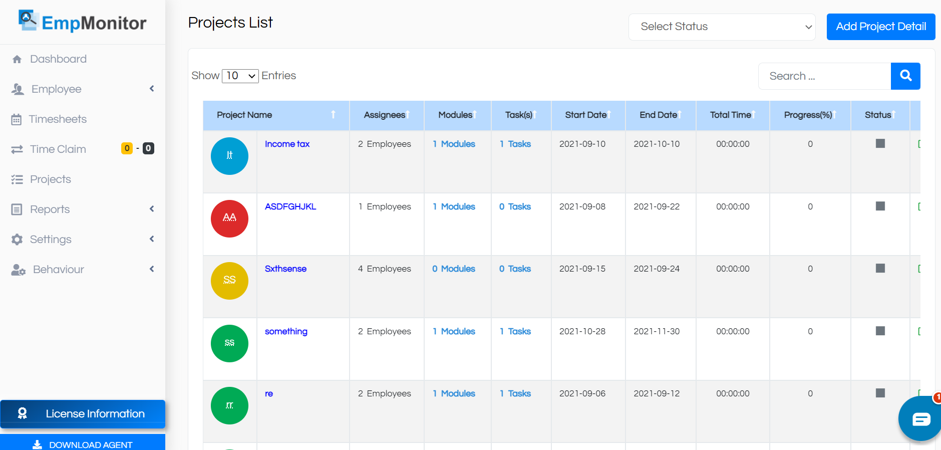 project-productivity-reports