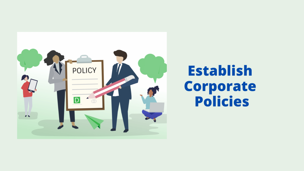 establishing-corporate-policies