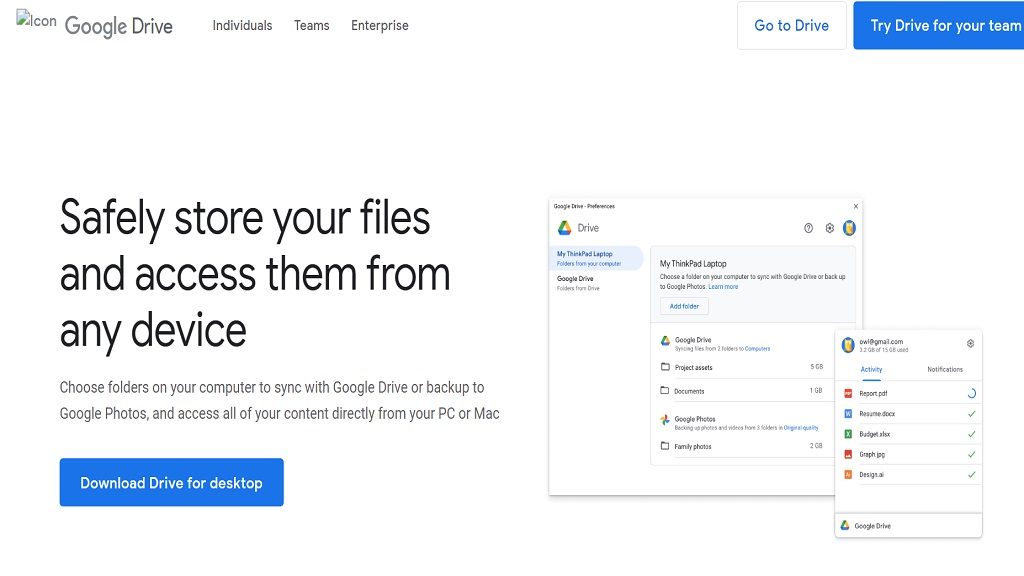google-drive-work-from-home