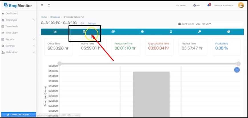 EmpMonitor-Dashboard