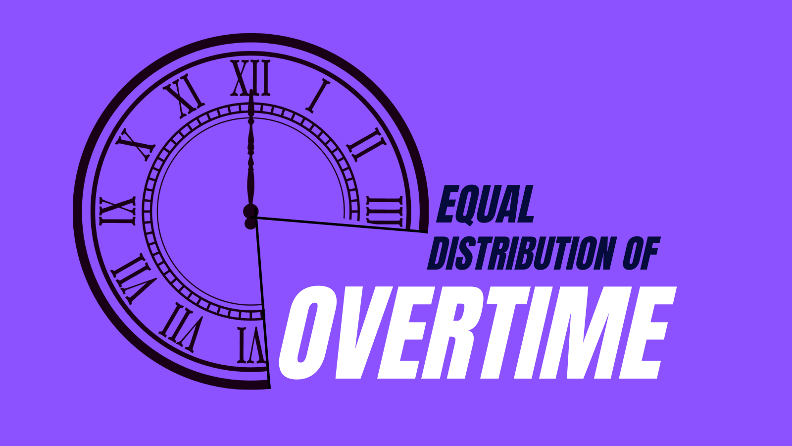 Overtime-equalization