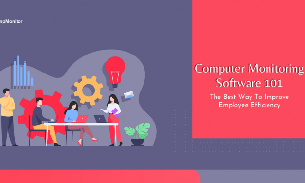 Computer Monitoring Software 101: The Best Way To Improve Employee Efficiency