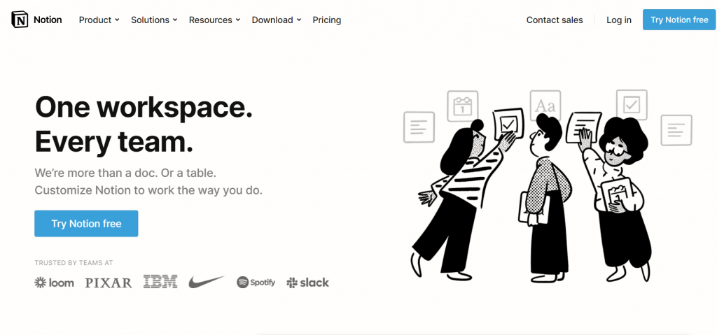 notion-team-management-software