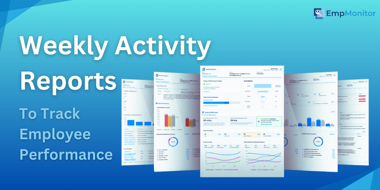 How To Track Employee Performance Using Weekly Activity Reports