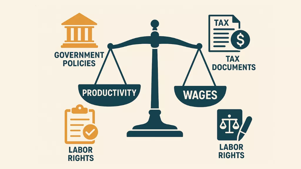 policy-factors-affecting-productivity-vs-wages