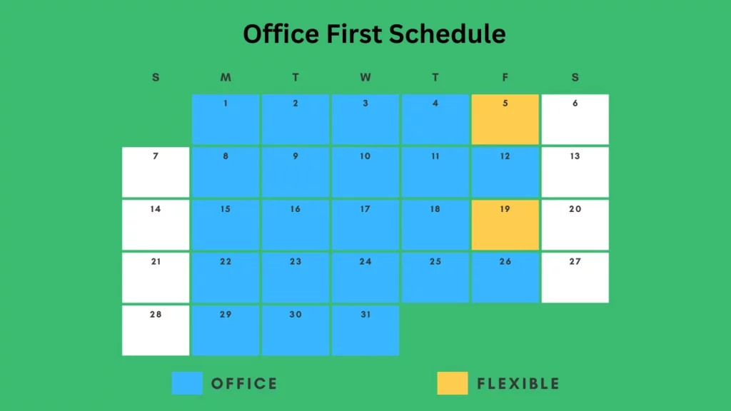 Office-First-Schedule