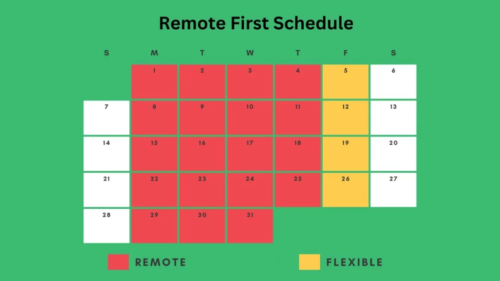 remote-first-schedule