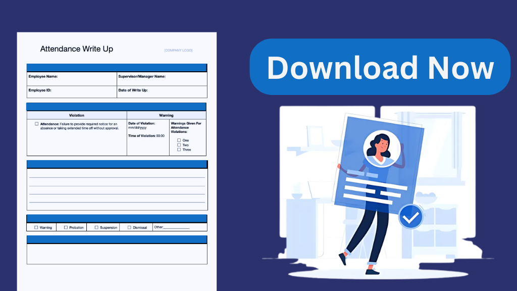 attendance-write-up-template