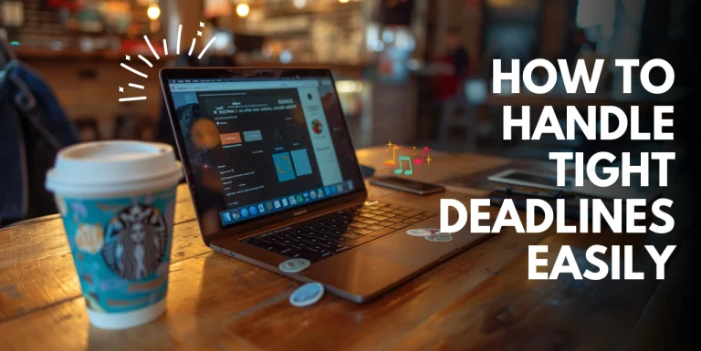 How To Manage Tight Deadlines Effectively In 2026?