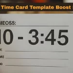 How Can A Time Card Template Boost Productivity?
