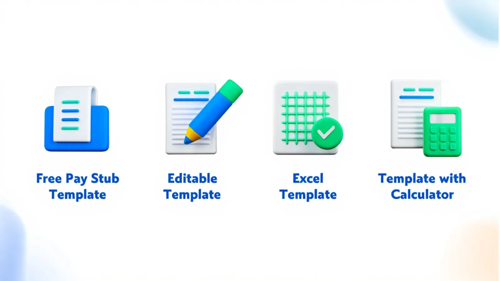 Types-of-Pay-Stub-Templates