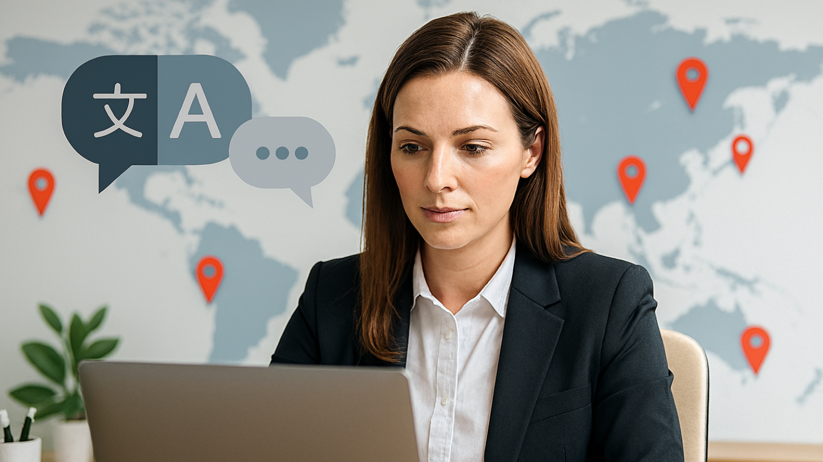 Understanding Every Customer Call Customer support agent using call monitoring and translation tools to manage multilingual conversations.