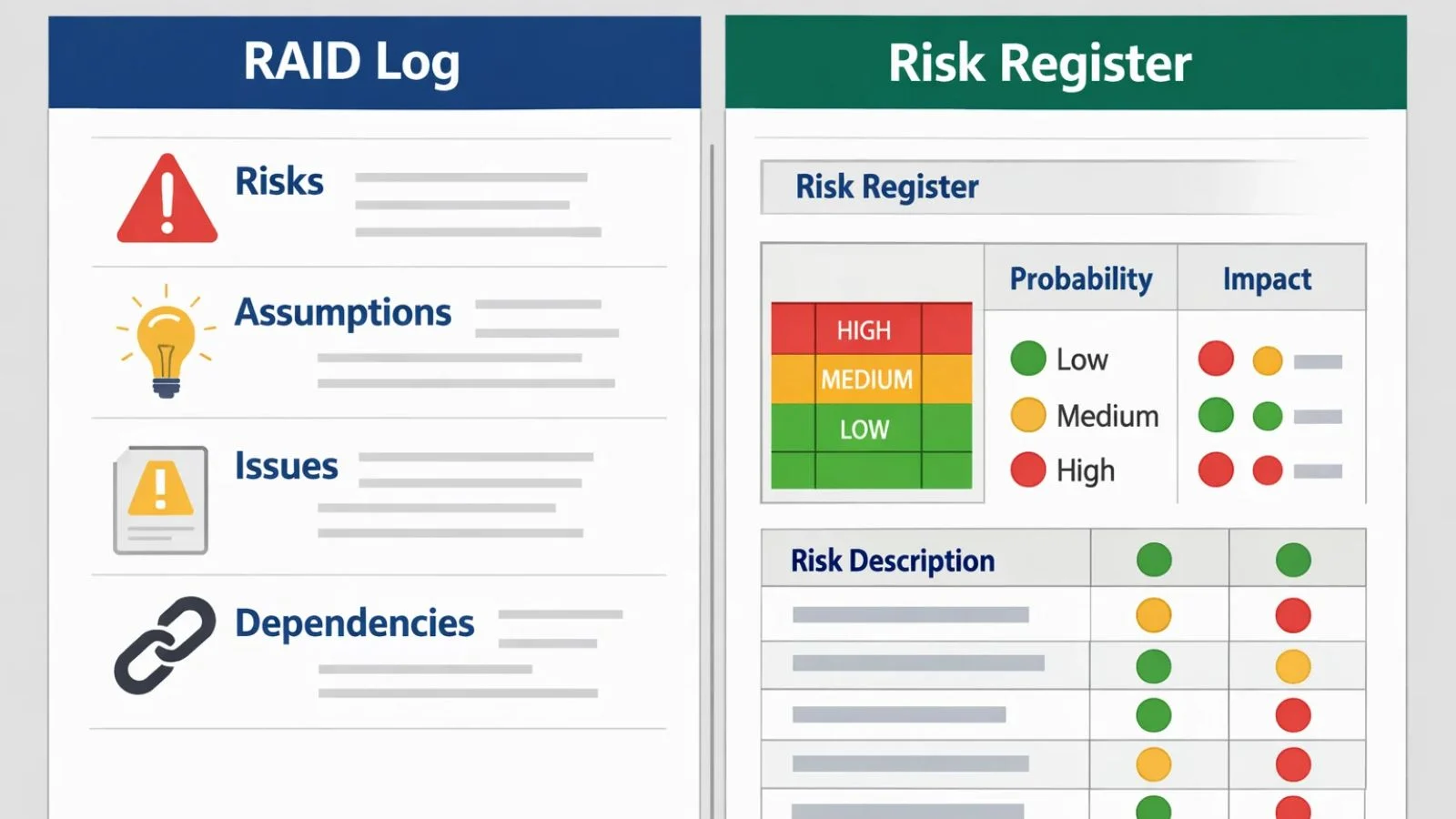 RAID Log vs Risk Register raid-log-vs-risk-register