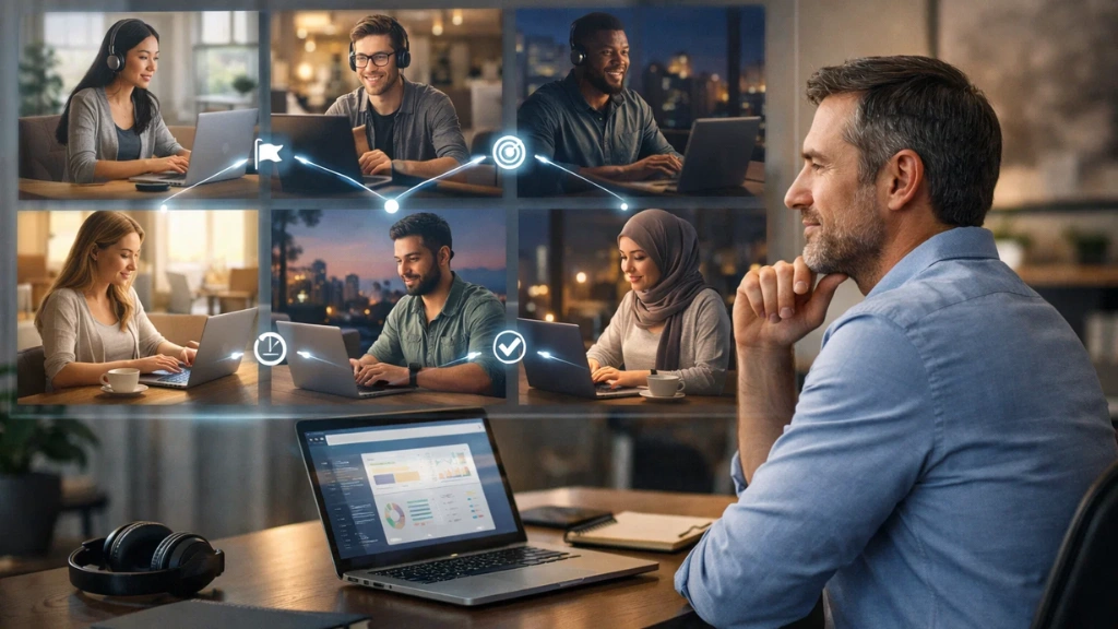 How To Effectively Manage Remote Employees Without Hovering? manage-remote-employees