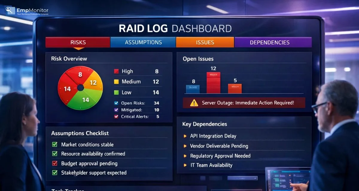RAID Log in Project Management: Meaning, Uses, and Tips