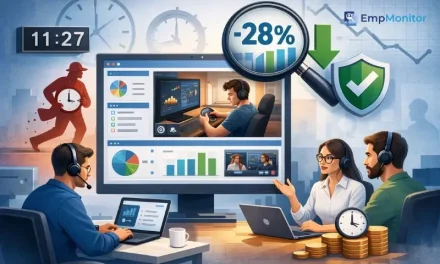How a Remote IT Team Cut Time Theft by 28% Using EmpMonitor