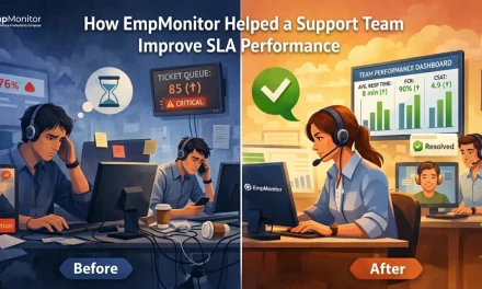 How EmpMonitor Helped a Support Team Improve SLA Performance