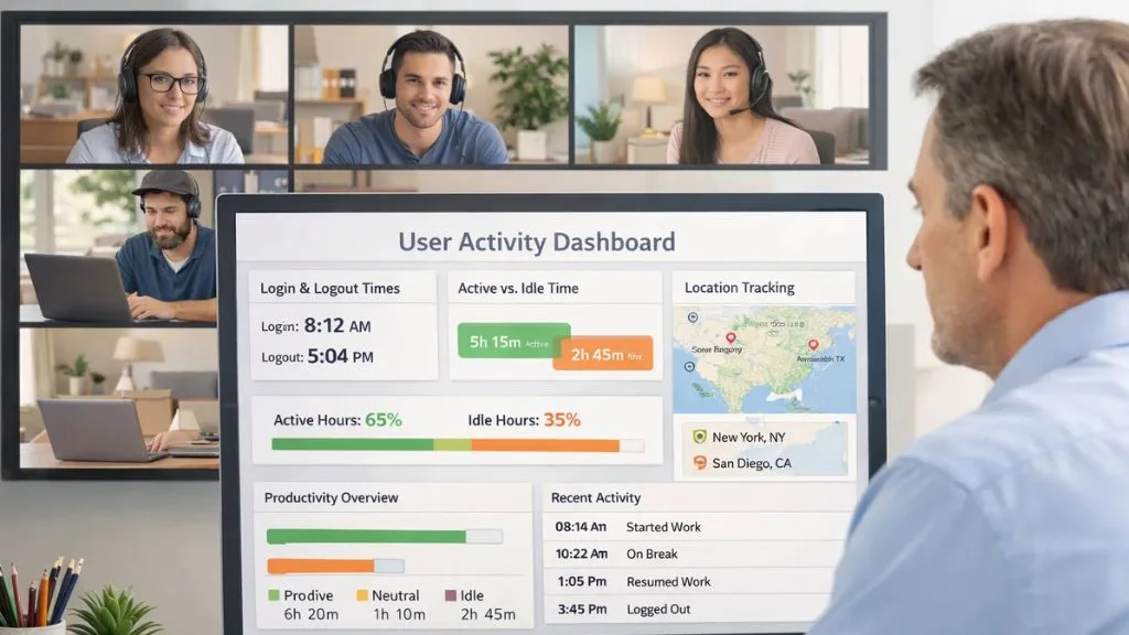 Remote and Hybrid user-activity-monitoring-software-for-remote-and-hybrid-teams