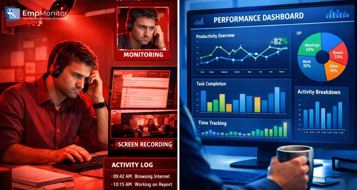 Surveillance vs Monitoring in the Workplace