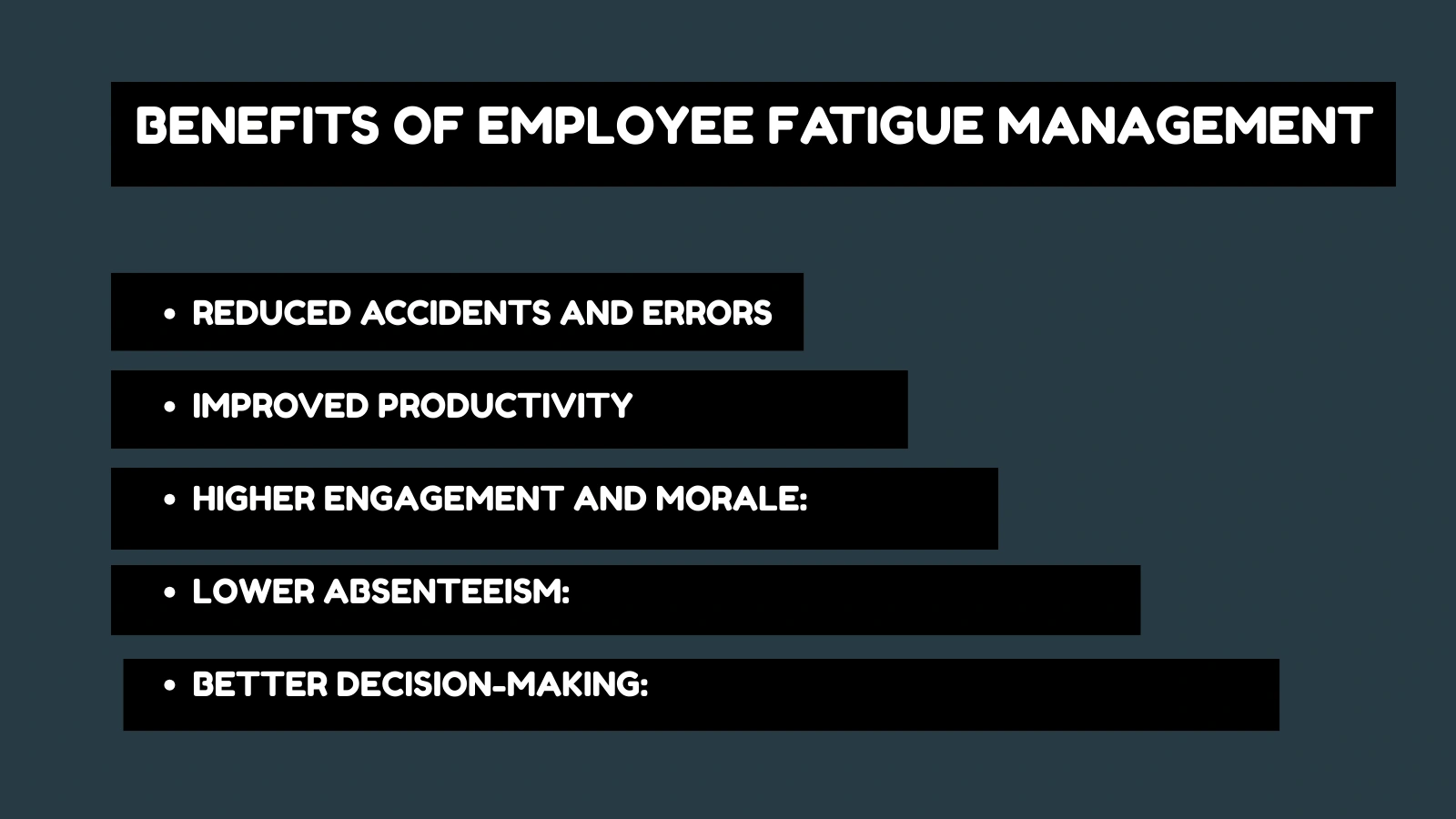 Benefits of Fatigue Management benefits-of-employee-fatigue-management
