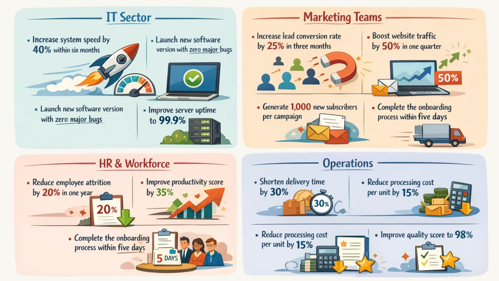 Project Objectives Examples for Different Industries project-objectives-examples-for-different-industries