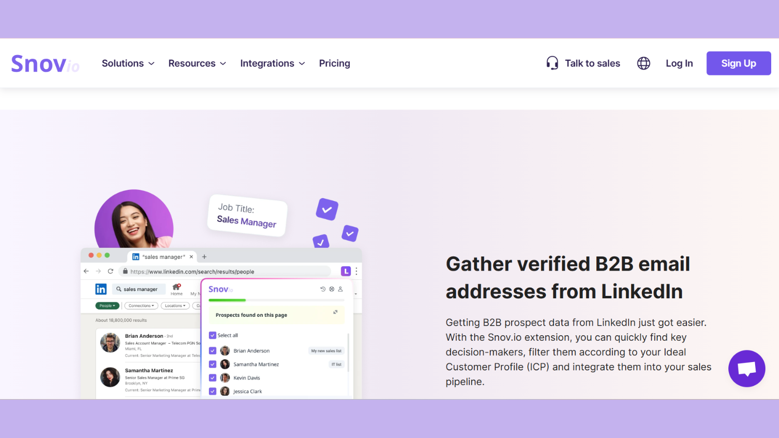 Lead Generation with Snov.io