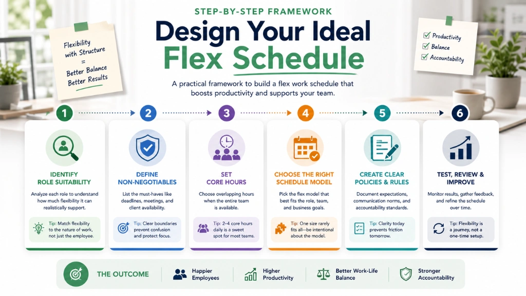 Step-by-Step Framework to Design Your Ideal Flex Schedule step-by-step-framework-to-design-your-ideal-flex-schedule