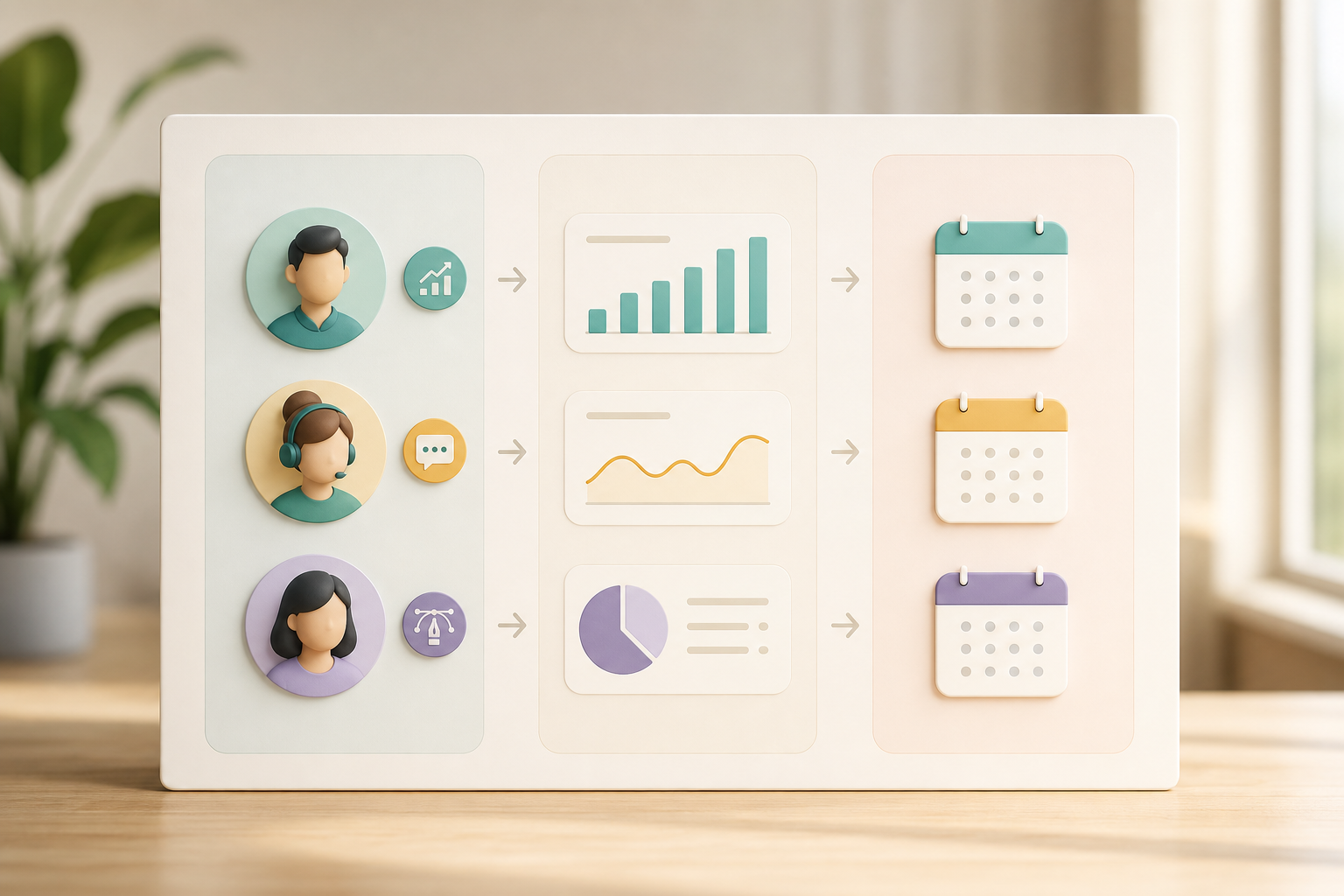 employee productivity measurement and reporting workflow for small teams