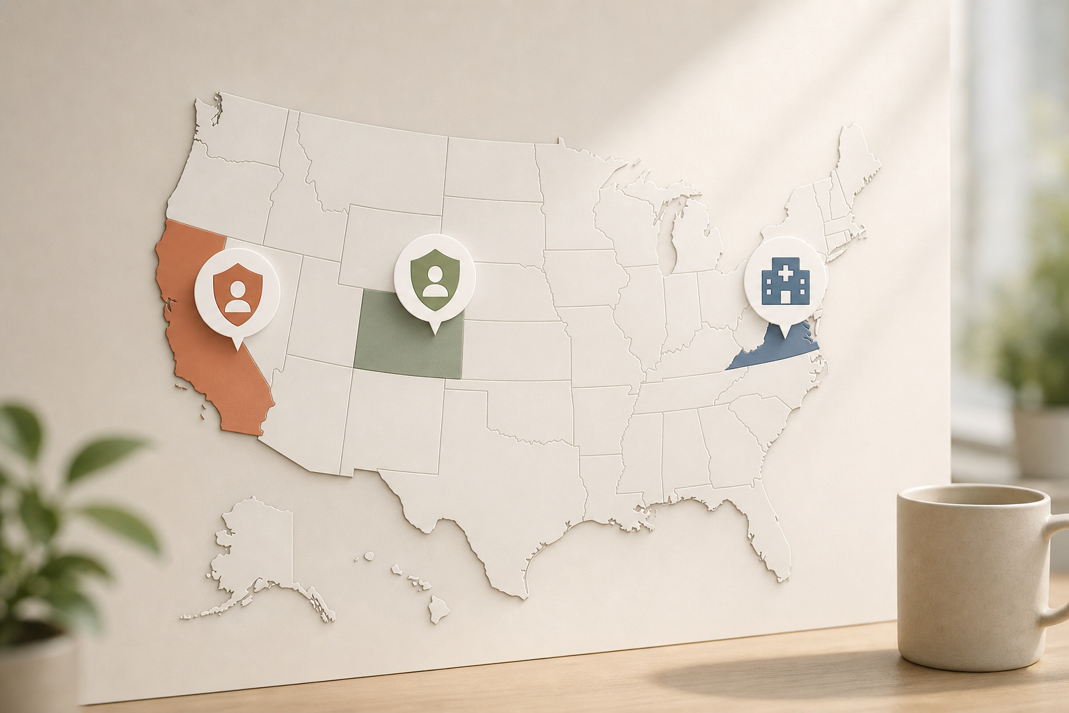 regulatory map for healthcare monitoring