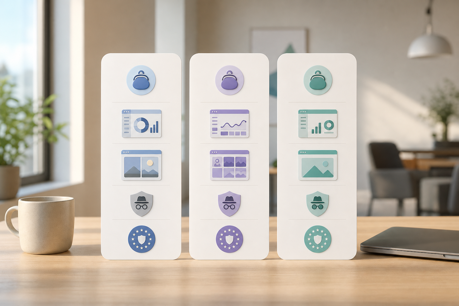 Side-by-side small business monitoring comparison
