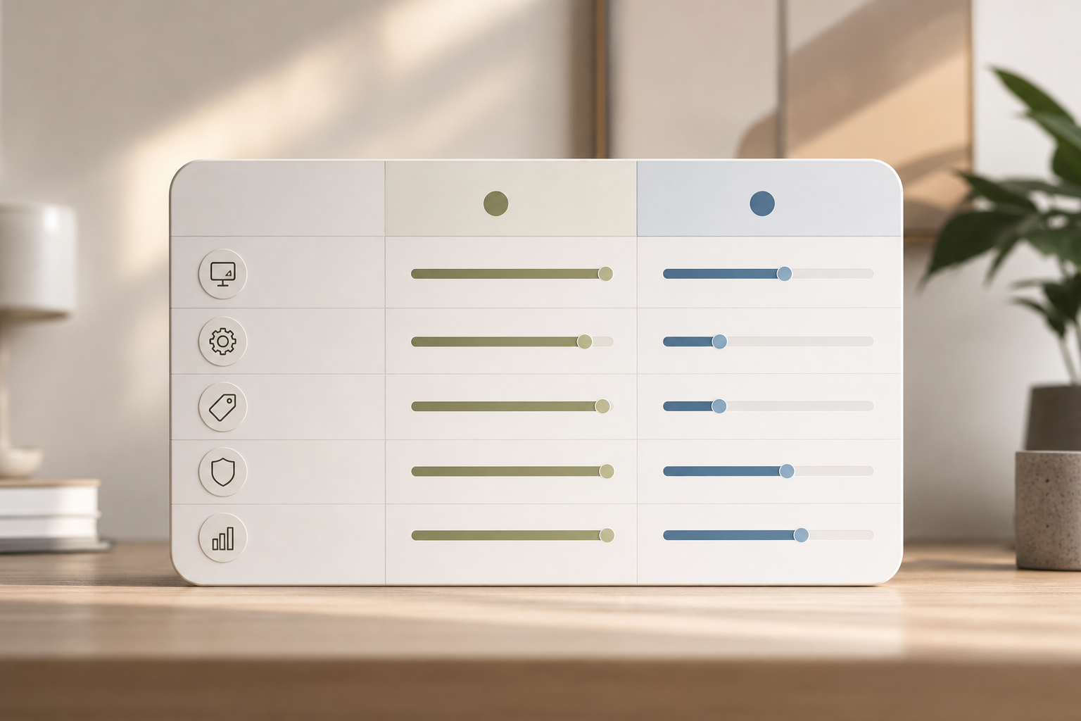 best website and app usage monitoring comparison chart