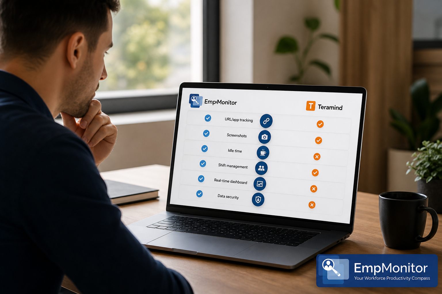 best website and app usage monitoring comparison chart