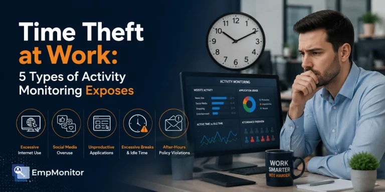 Time Theft at Work: 5 Types of Activity Monitoring Exposes