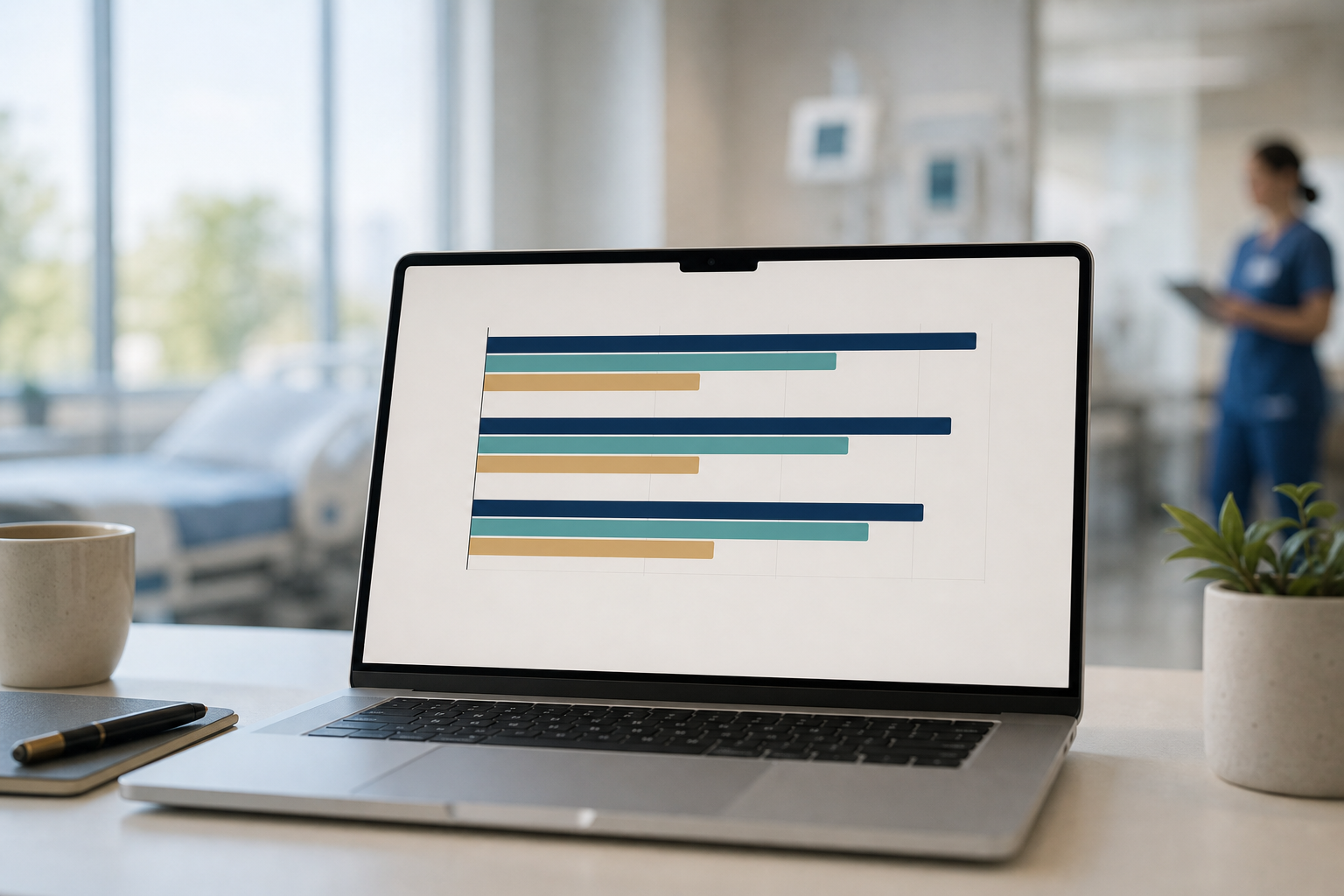 Side-by-side comparison chart for healthcare-ready features