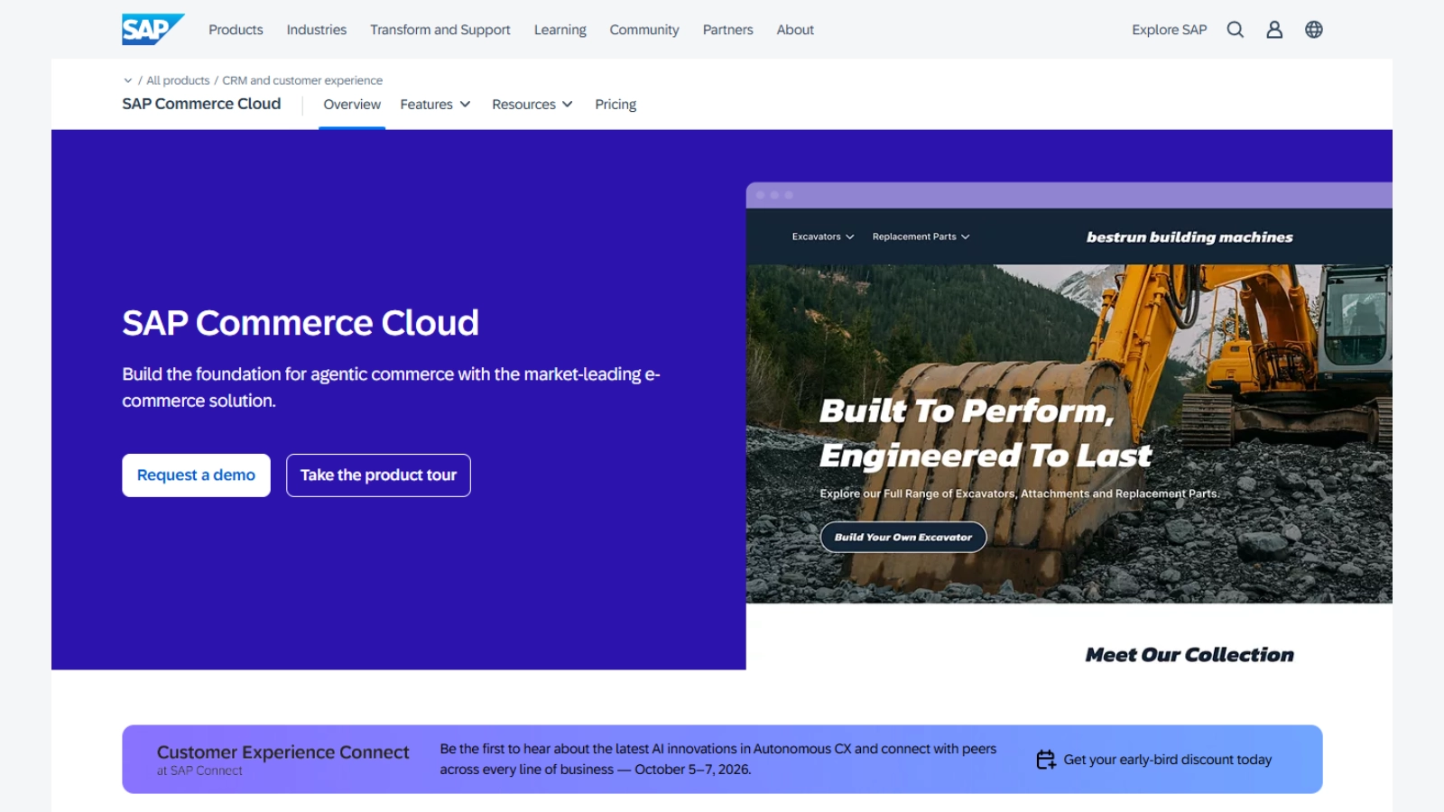 SAP B2B Commerce Platform sap-commerce-cloud