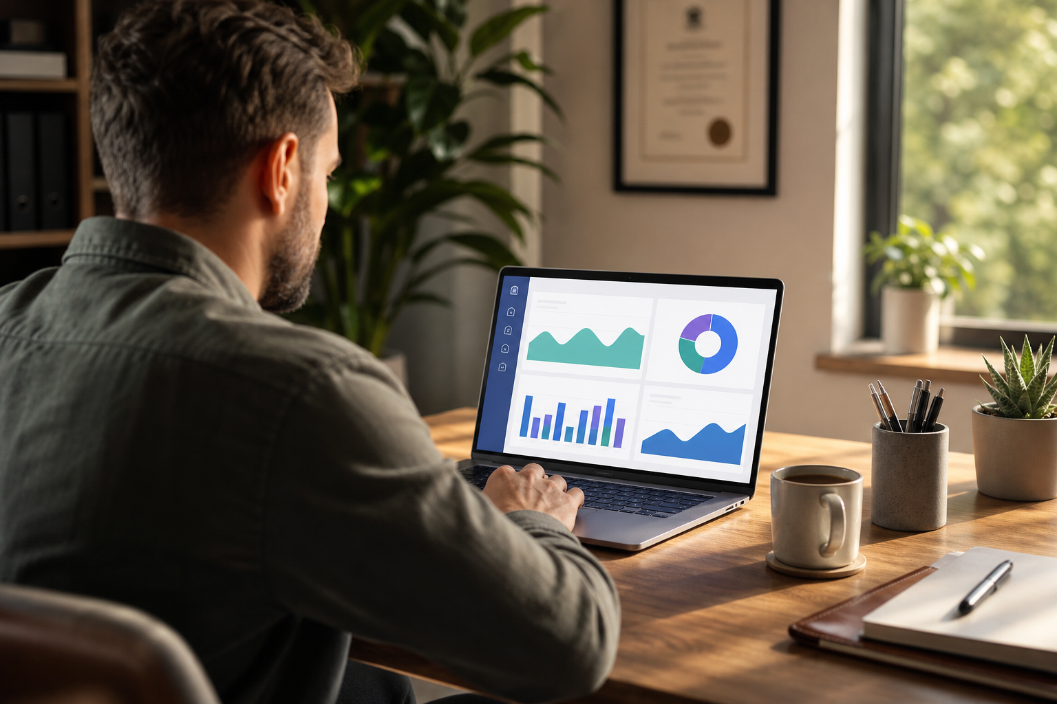 time tracking summary infographic