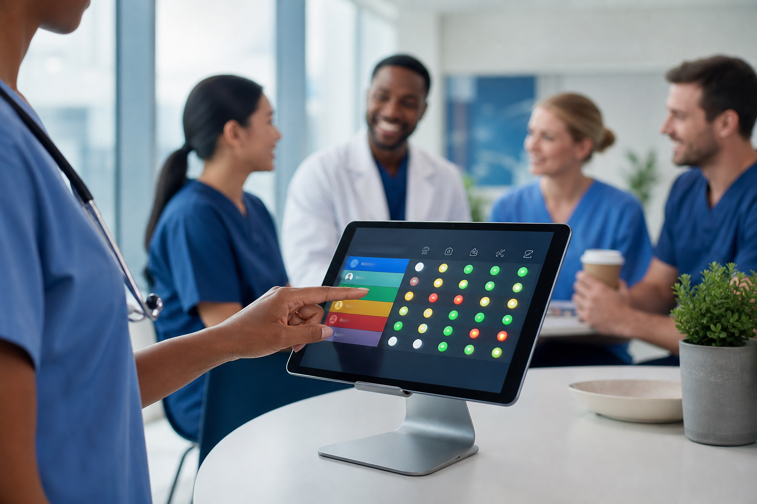 best employee time and attendance tracking dashboard for hospitals