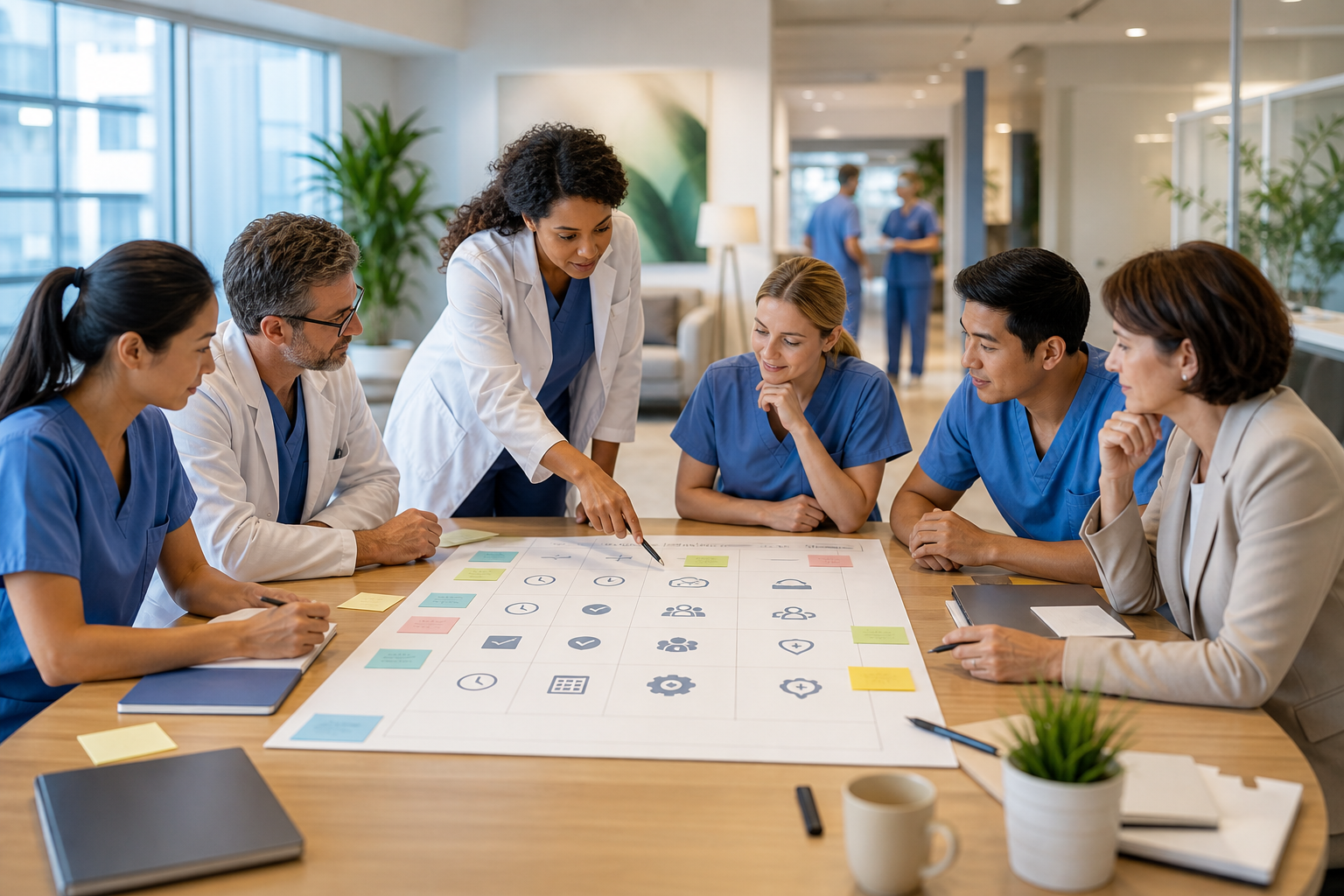 one-week hospital rollout action plan checklist