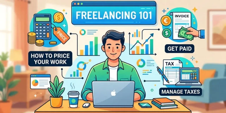 Freelancing 101: How to price your work, get paid, and manage taxes