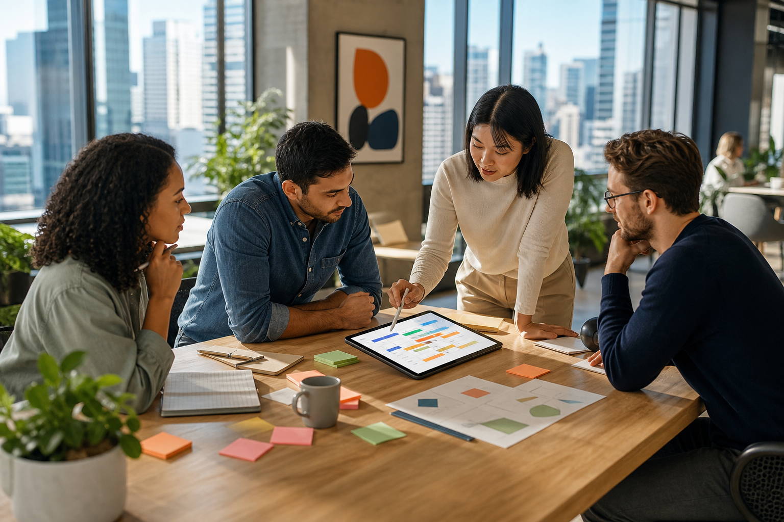 step-by-step to customize your project planning template